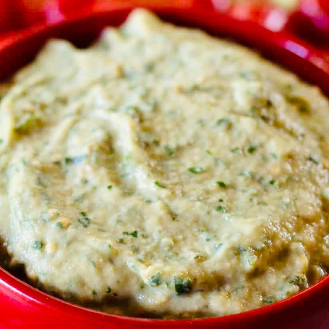 Courgette and Tahini dip