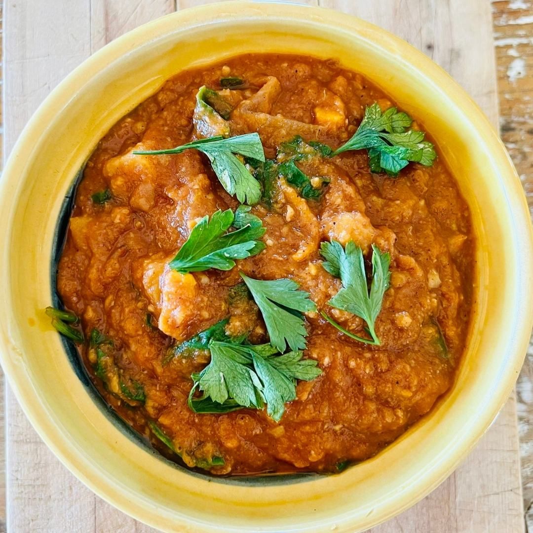 Chunky Moroccan chickpea soup