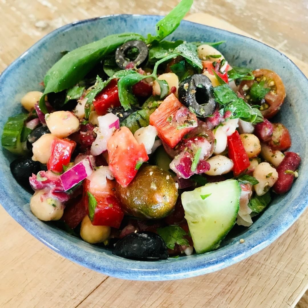 Mediterranean Bean Salad