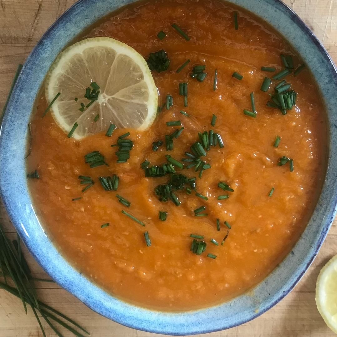 Red lentil soup